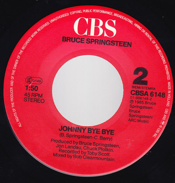 Bruce Springsteen -I'm On Fire