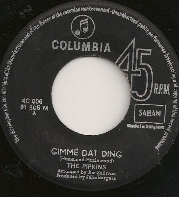 The Pipkins -Gimme Dat Ding
