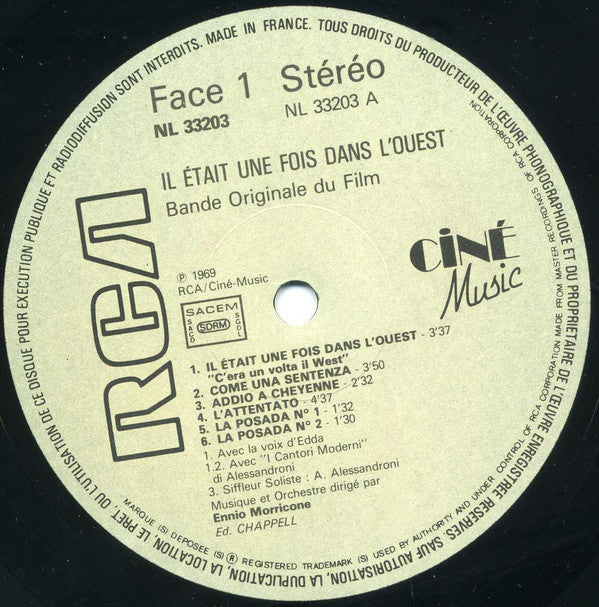 Ennio Morricone -Il Etait Une Fois Dans L'Ouest