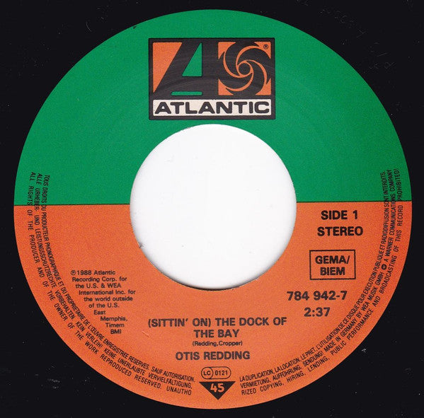 Otis Redding - (Sittin' On) The Dock Of The Bay / Satisfaction