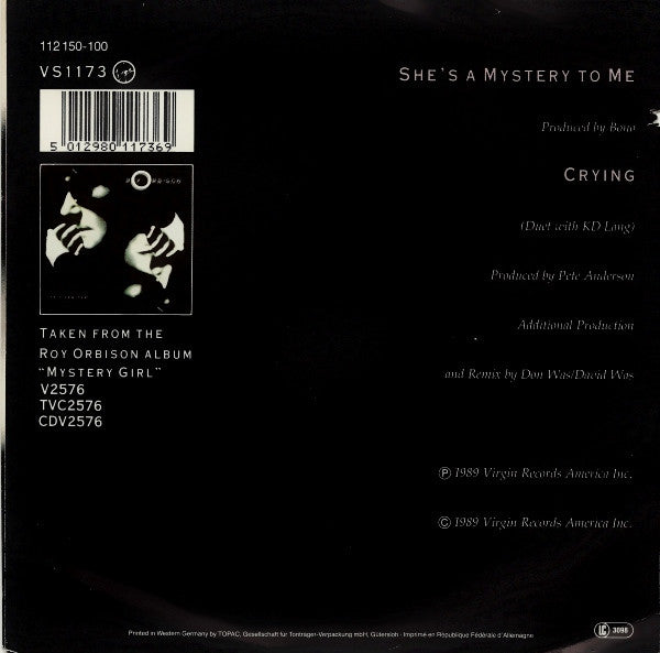 Roy Orbison -She's A Mystery To Me
