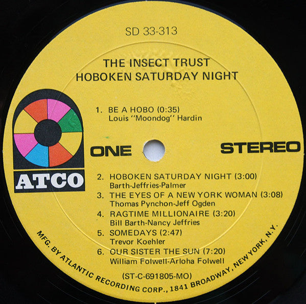 The Insect Trust -Hoboken Saturday Night
