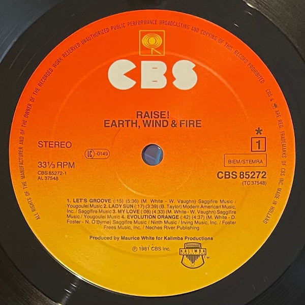 Earth, Wind & Fire -Raise!
