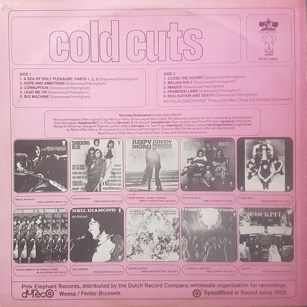Nicholas Greenwood* -Cold Cuts