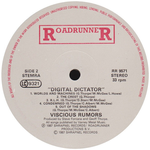 Vicious Rumors -Digital Dictator