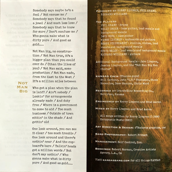 Kansas (2) -Somewhere To Elsewhere