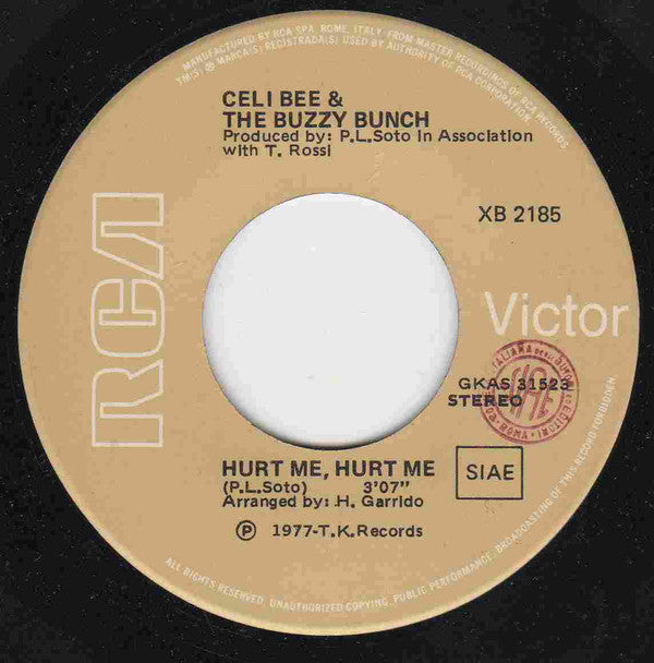 Celi Bee & The Buzzy Bunch -Superman / Hurt Me, Hurt Me