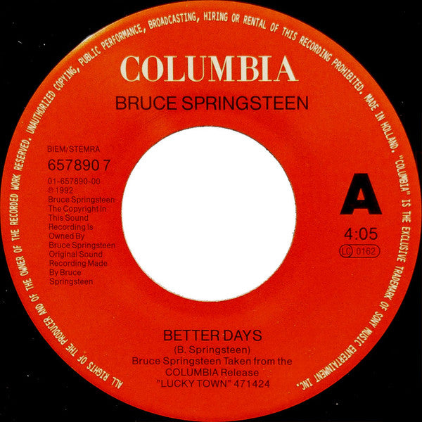 Bruce Springsteen -Better Days