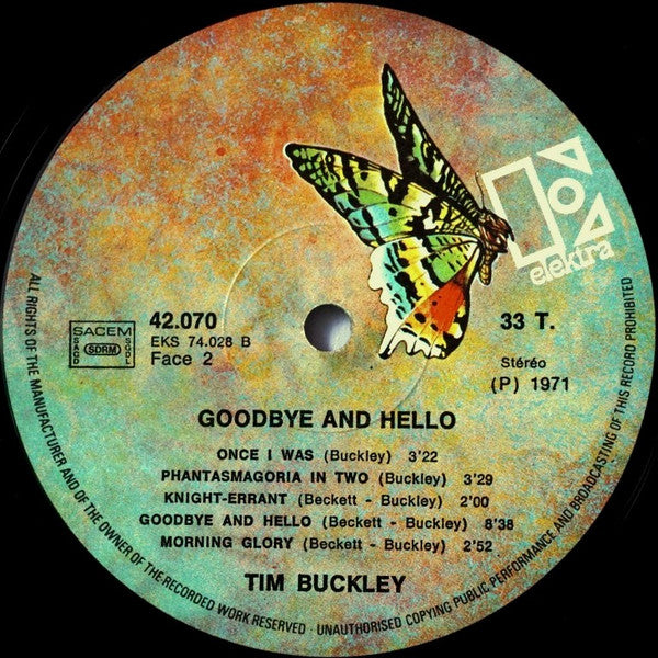 Tim Buckley -Goodbye And Hello