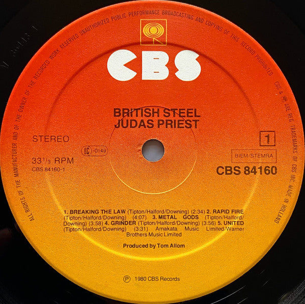 Judas Priest -British Steel