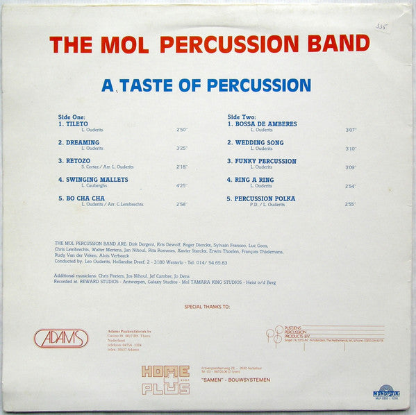 The Mol Percussion Band -A Taste Of Percussion