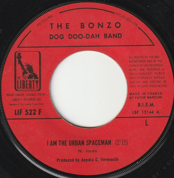 The Bonzo Dog Doo-Dah Band* -I'm The Urban Spaceman