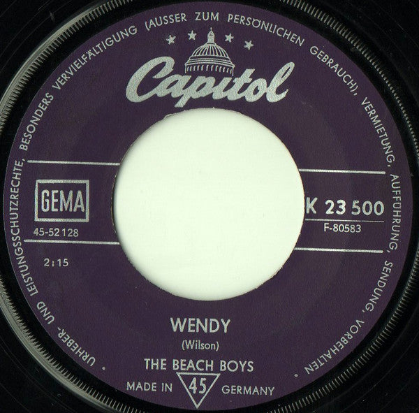 The Beach Boys -Wendy