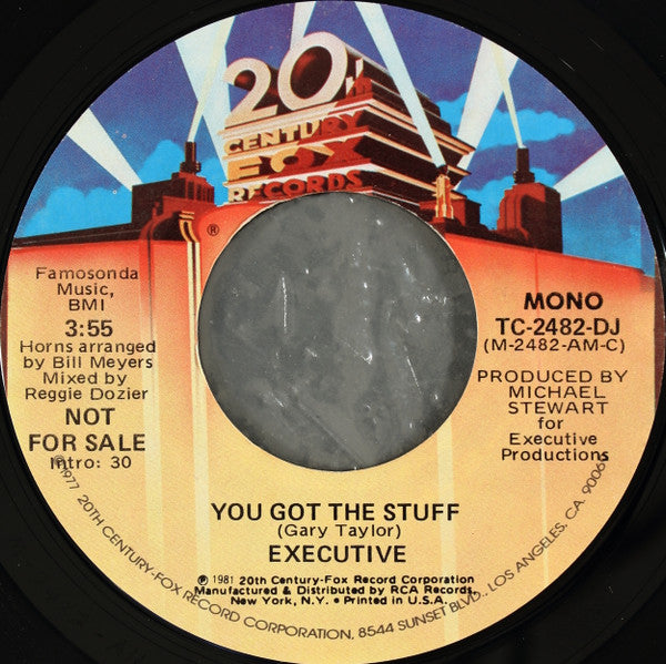 Executive (3) -You Got The Stuff