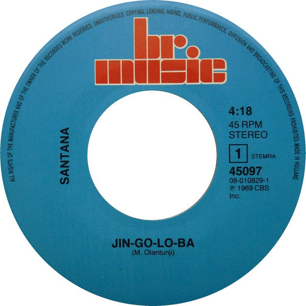 Santana - Jin-Go-Lo-Ba / Samba Pa Ti