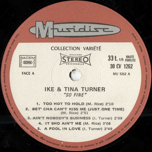 Ike & Tina Turner -Fabulous