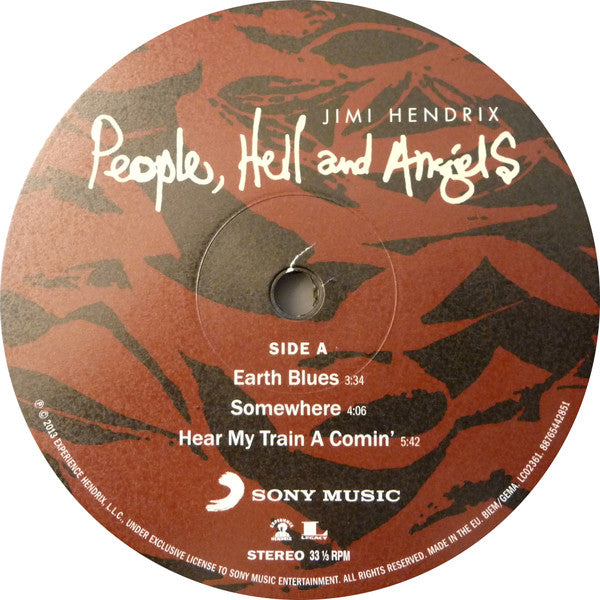 Jimi Hendrix -People, Hell And Angels
