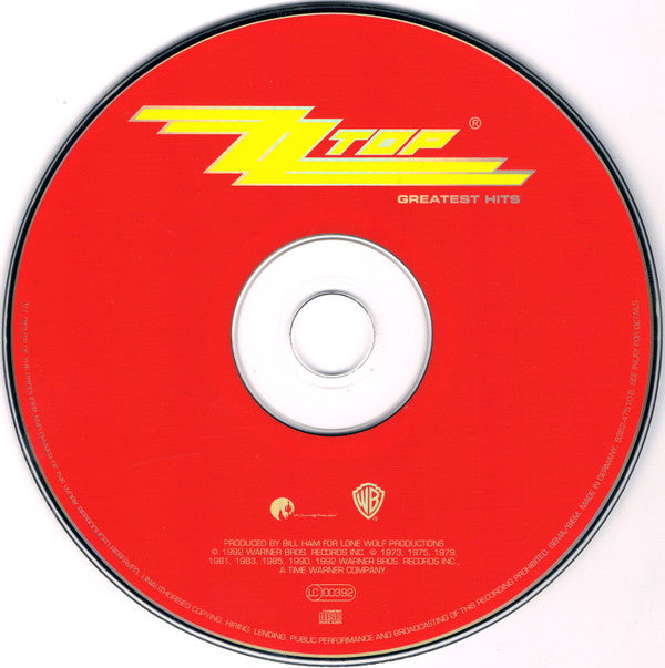 ZZ Top -Greatest Hits