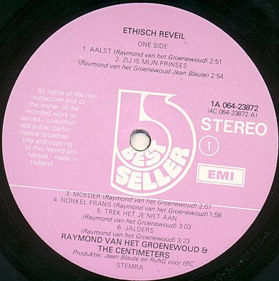 Raymond van het Groenewoud & The Centimeters -Ethisch Reveil