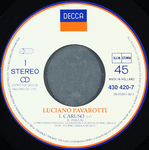 Luciano Pavarotti - Caruso