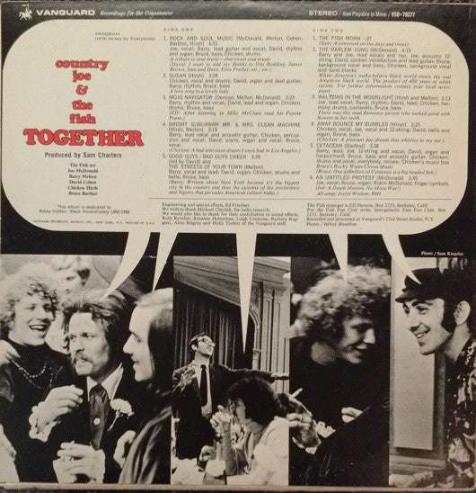 Country Joe & The Fish* -Together