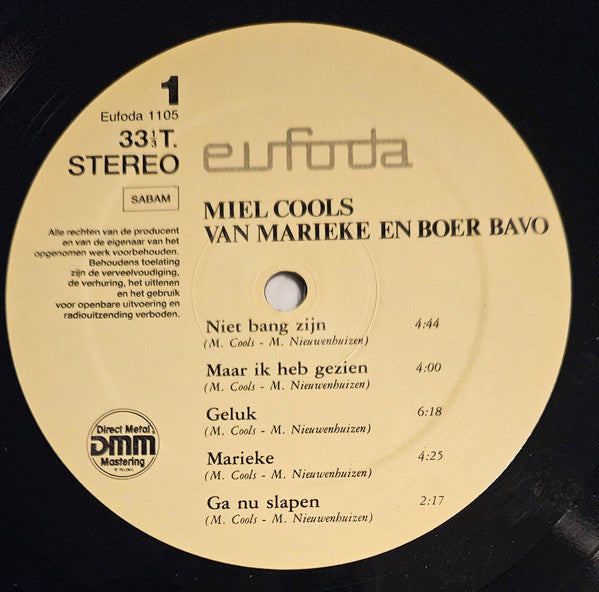 Miel Cools - Van Marieke En Boer Bavo