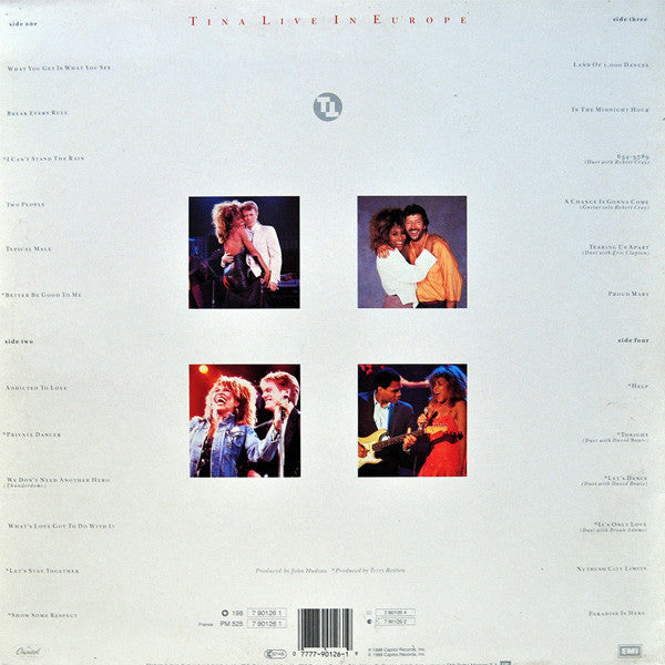 Tina Turner -Tina Live In Europe