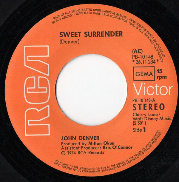 John Denver -Sweet Surrender