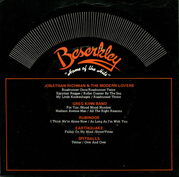 Jonathan Richman & The Modern Lovers -My Little Kookenhaken / Roadrunner Thrice