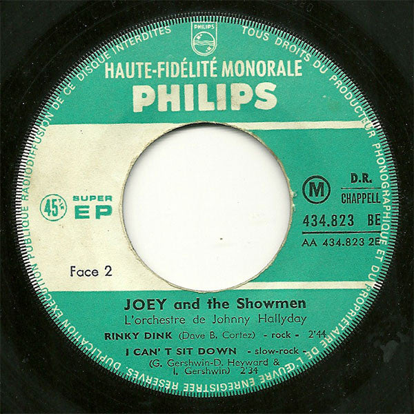 Joey And The Showmen -L'Orchestre De Johnny Hallyday