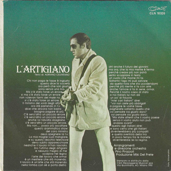 Adriano Celentano -L'Artigiano