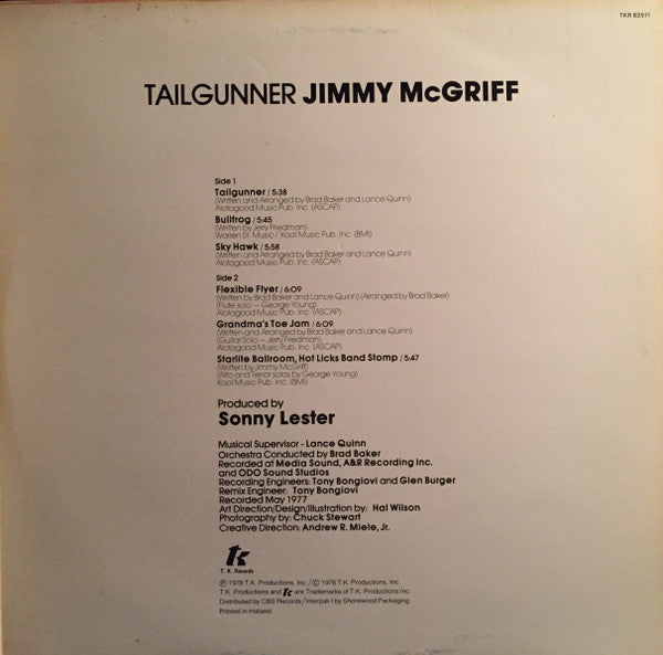 Jimmy McGriff -Tailgunner