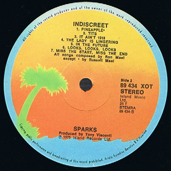 Sparks -Indiscreet