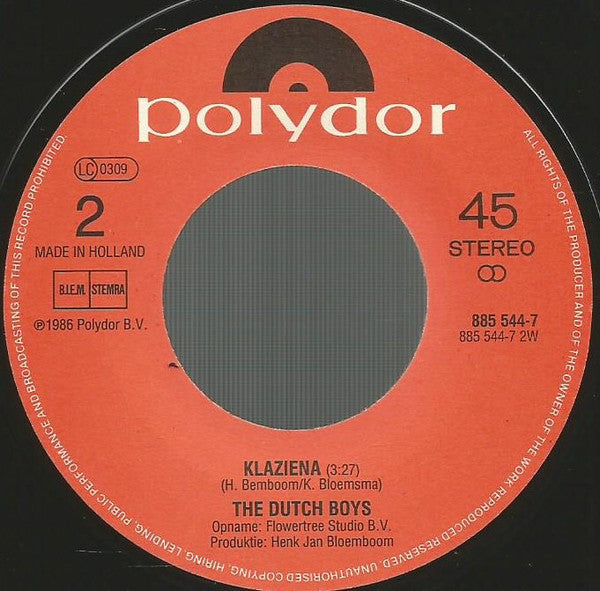 De Dutch Boys* -Woar Is Mien Fiets Katrien