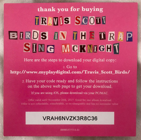 Travis Scott (2) -Birds In The Trap Sing Mcknight