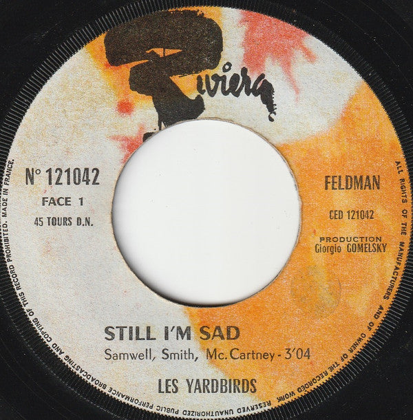 Les Yardbirds* -Still I'm Sad / Evil Hearted You