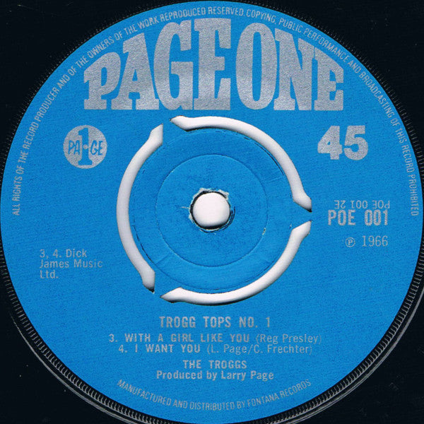 The Troggs -Trogg Tops No. 1