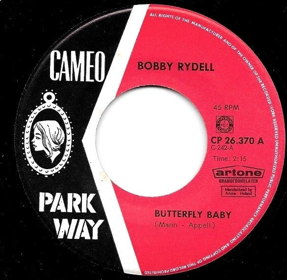Bobby Rydell -Butterfly Baby