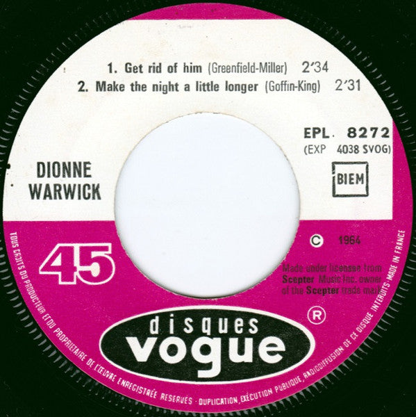 Dionne Warwick -A House Is Not A Home