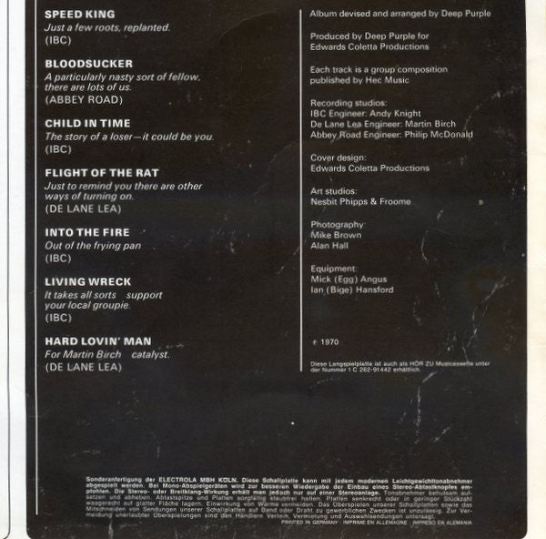 Deep Purple -In Rock