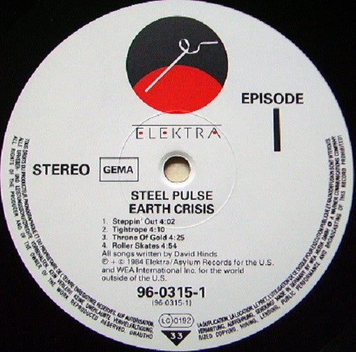 Steel Pulse -Earth Crisis