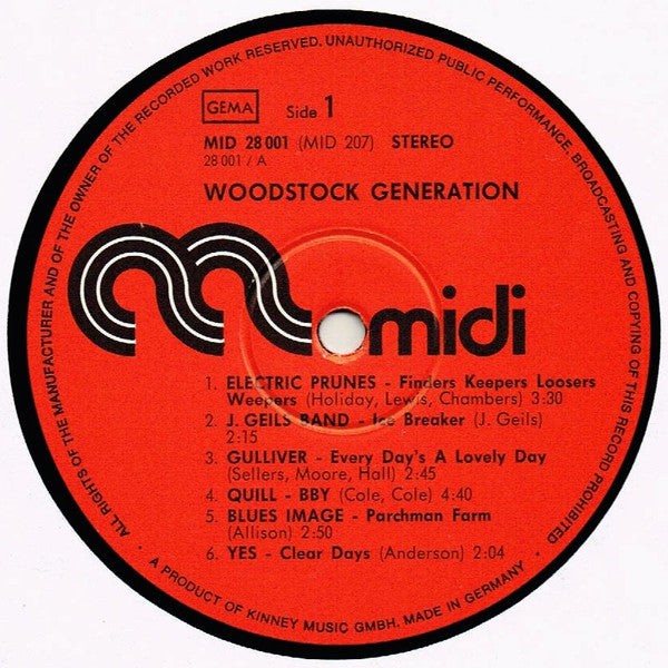 Various -Woodstock Generation Vol.1