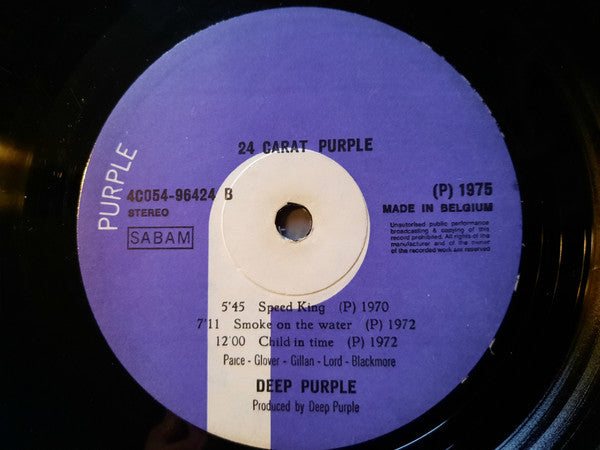 Deep Purple -24 Carat Purple