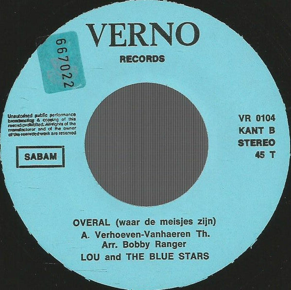 Lou And The Blue Stars -De Pastoor Zijn Koe