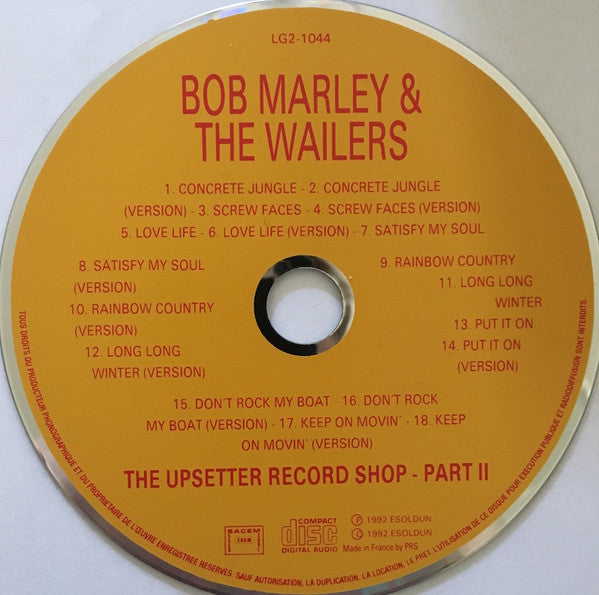 Bob Marley &amp; The Wailers - The Upsetter Record Shop - Part II (Rarities)