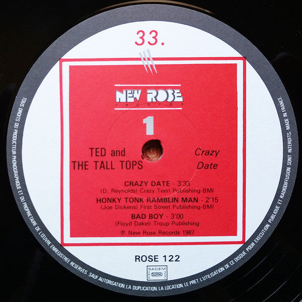 Ted And The Tall Tops* -Ted And The Tall Tops