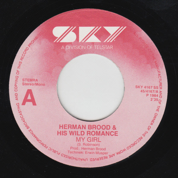 Herman Brood & His Wild Romance -My Girl