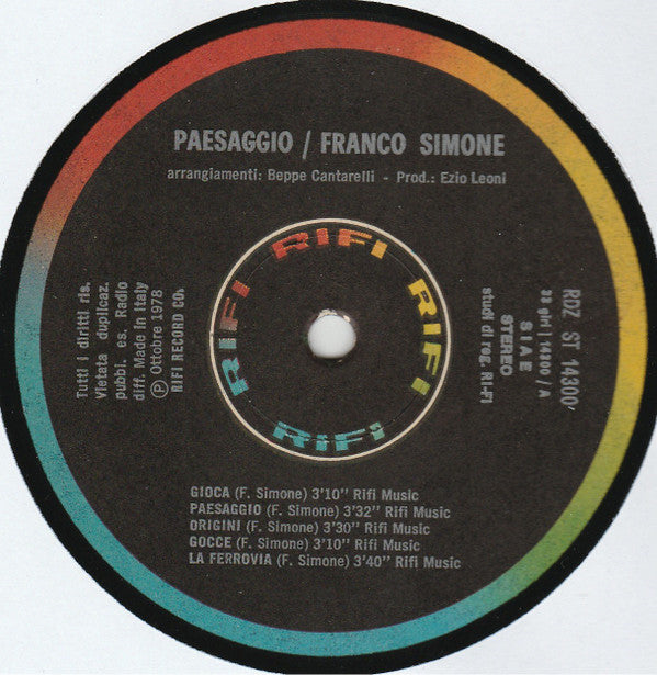 Franco Simone -Paesaggio