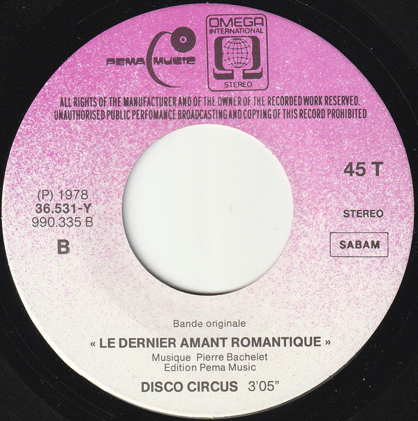 Pierre Bachelet -Romantic Lover