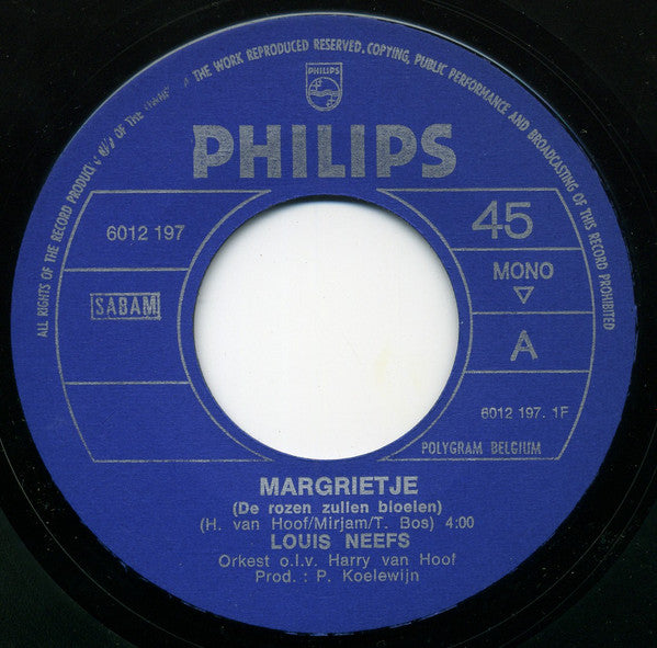 Louis Neefs -Margrietje (De Rozen Zullen Bloeien)
